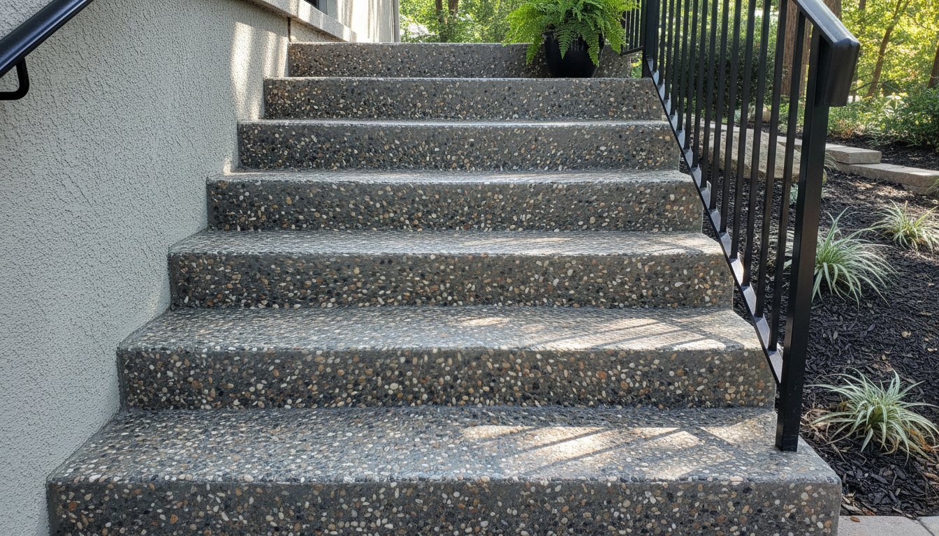 außentreppe aus granit