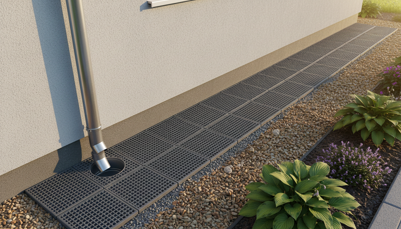 Drainageplatten