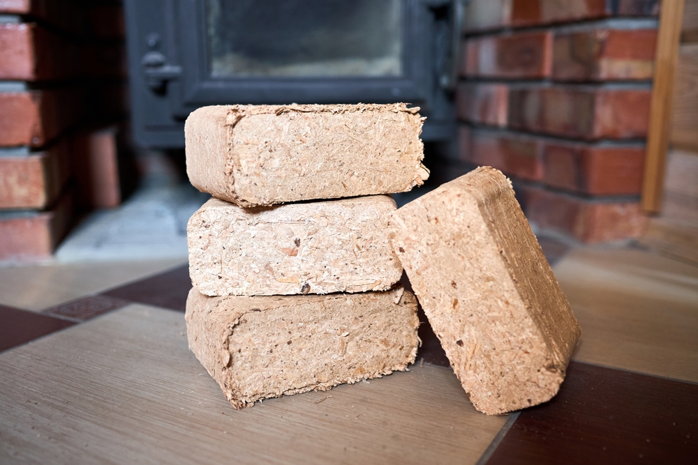 Holzbriketts
